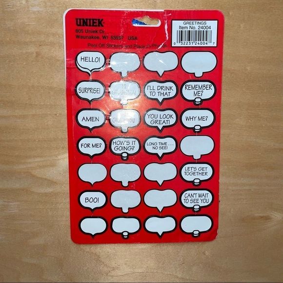 Greeting Stickers for scrapbook or photo album, Art project - Picture 2 of 10